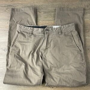 Volcom Mens True to This Khaki Chino Pants, size 32